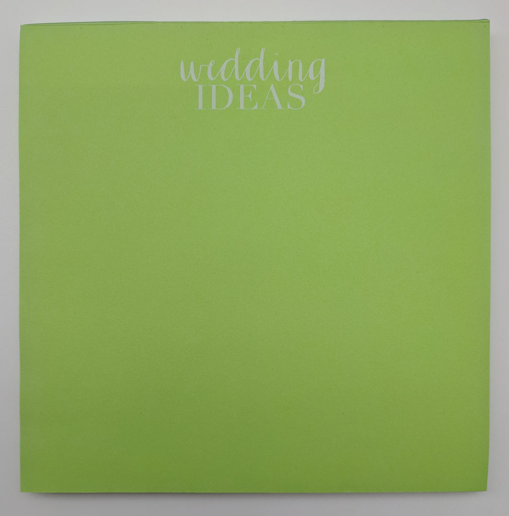 WEDDING NOTE PAD   - HP - WEDDING IDEAS