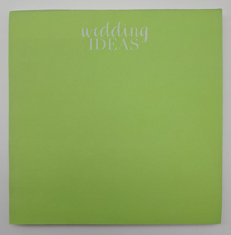 WEDDING NOTE PAD   - HP - WEDDING IDEAS