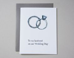 TO MY HUSBAND - GREETING CARD