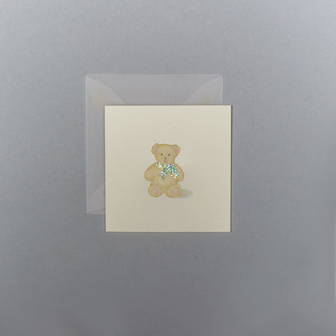 GIFT ENCLOSURE CARD  - KA - TEDDY BEAR