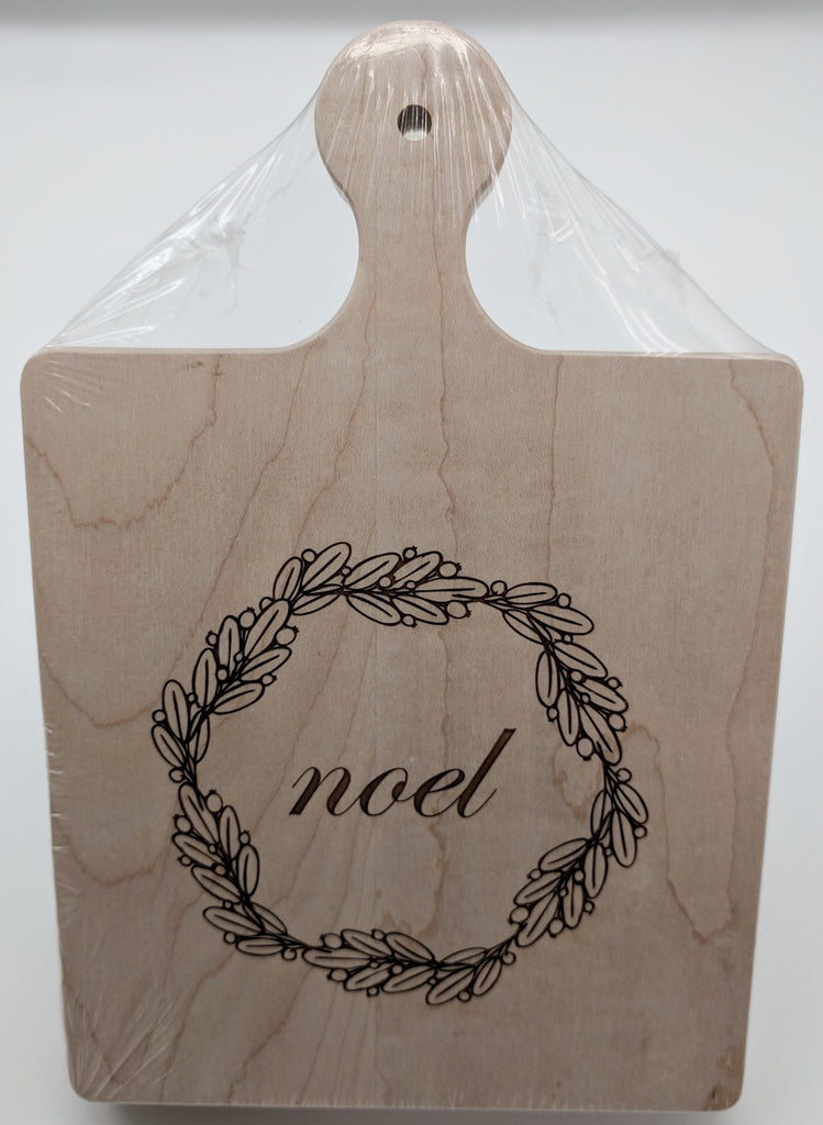 WOOD CUTTING BOARD - NOEL - SMALL