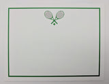 BOXED NOTE CARDS - WHH - TENNIS NOTE CARDS SET OF 10
