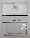 NOTE PAD  - WHH - PADDLE SEASON
