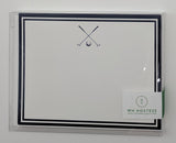 BOXED NOTE CARDS - WHH - GOLF NOTE CARDS SET OF 10
