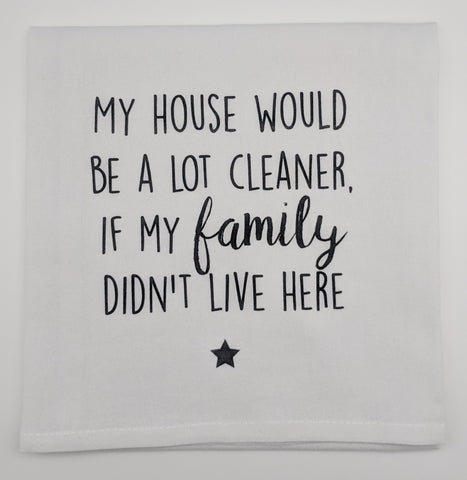 KITCHEN TOWEL - TLD - DIDN'T LIVE HERE