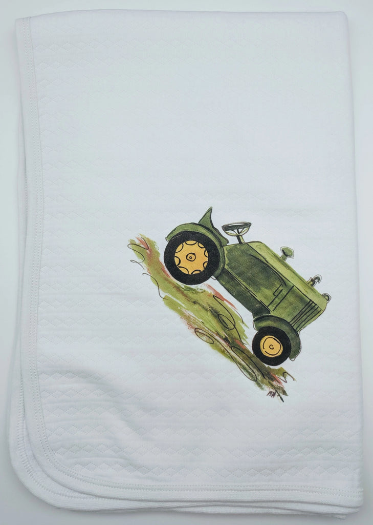 BLANKET - DBB - GREEN TRACTOR