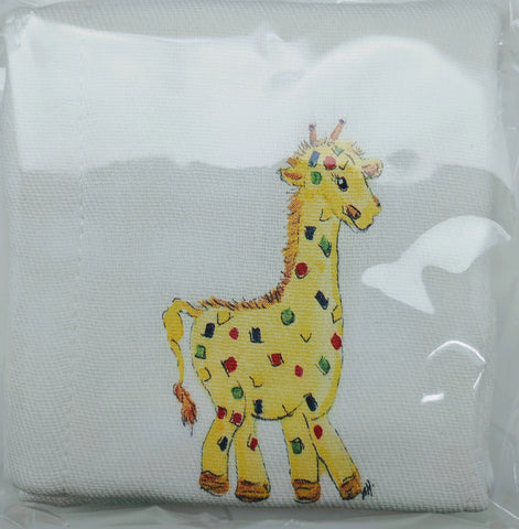BURP CLOTH -DBB- GIRAFFE