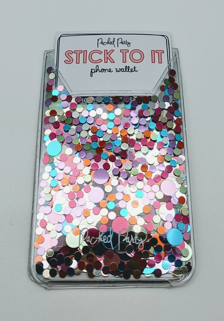 PHONE ACCESSORY - PKP - SPARKLE STICK IT WALLET