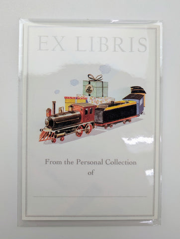 CHILDREN’S HOLIDAY BOOKPLATES - FD - PRESENT EXPRESS SET OF 5