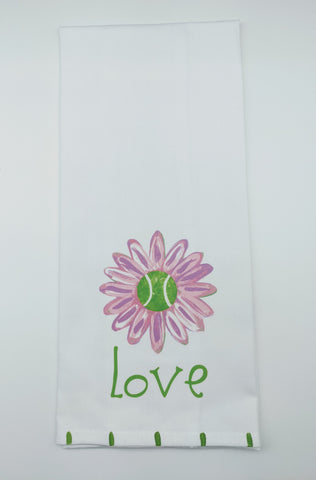 KITCHEN TOWEL - LDD - TENNIS LOVE DAISY