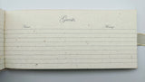 GUEST BOOK -VA- GOLD RIBBON