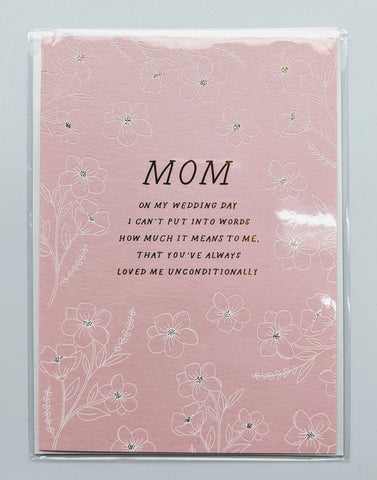 WEDDING - PPDMS - MOM ON MY WEDDING DAY