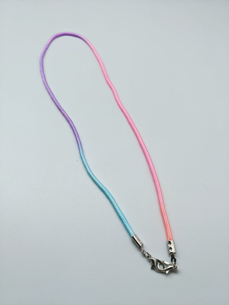 FACE MASK LANYARD - BFS - PURPLE/PINK