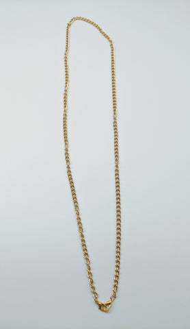FACE MASK LANYARD - BFS - GOLD CHAIN