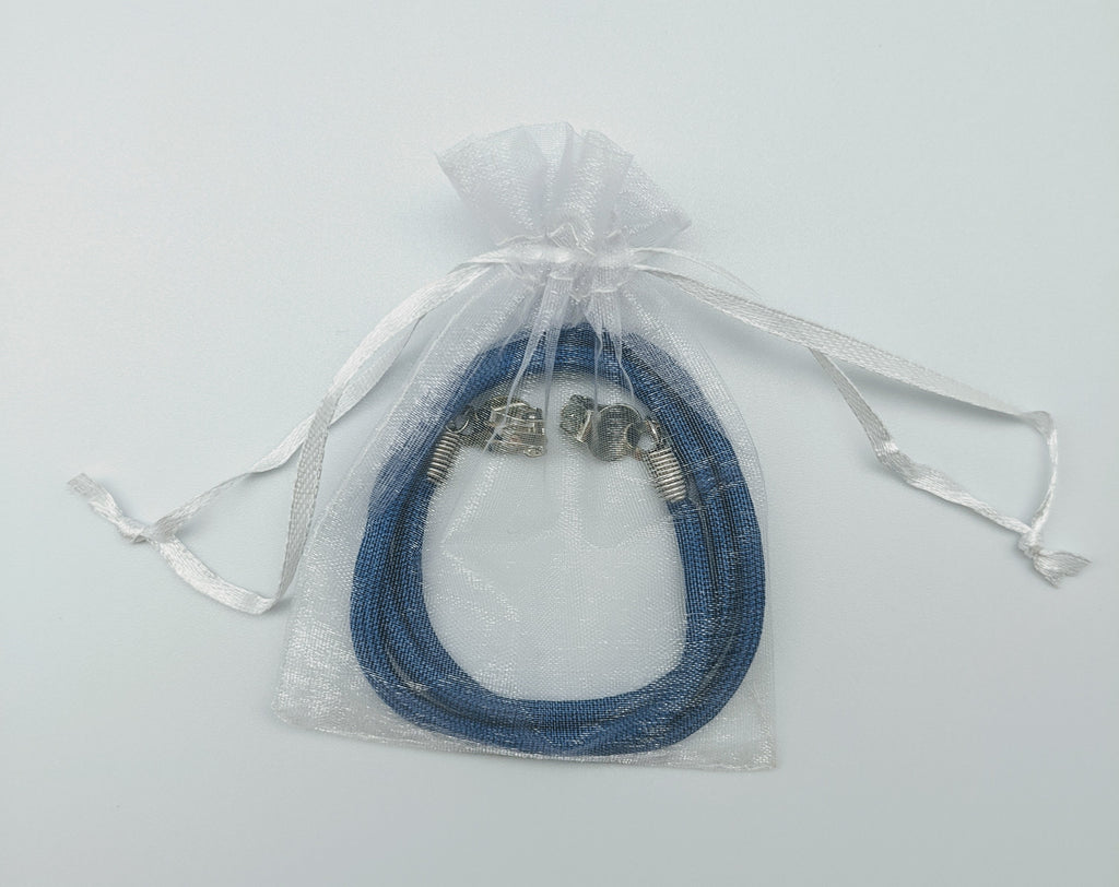 FACE MASK LANYARD - BFS - NAVY BLUE