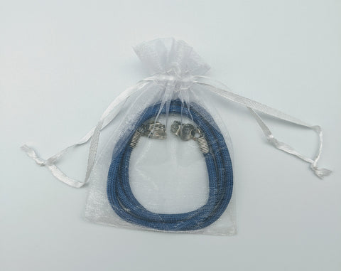 FACE MASK LANYARD - BFS - NAVY BLUE