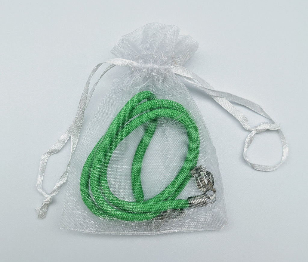 FACE MASK LANYARD - BFS - LIME GREEN