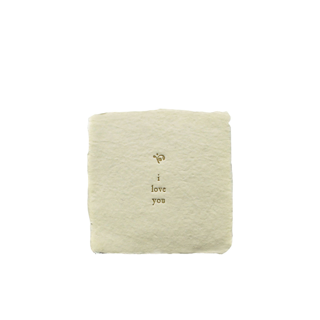 ENCLOSURE CARD - OBP - I LOVE YOU