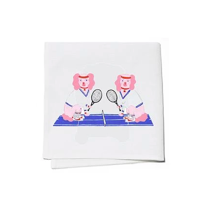 NAPKINS POLYDUCK - TD - MARTINA & MCENROE - TENNIS