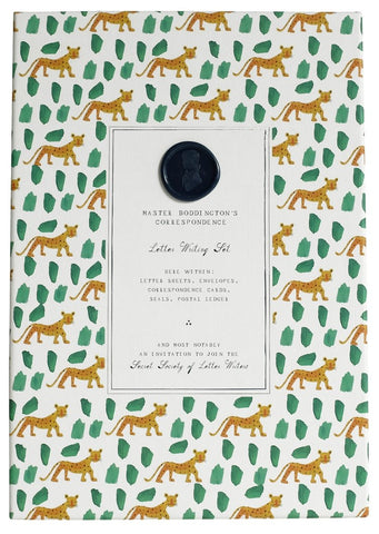 LETTER WRITING SET - MRB - LEOPARDS