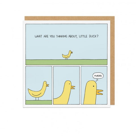 LITTLE DUCK - GREETING CARD