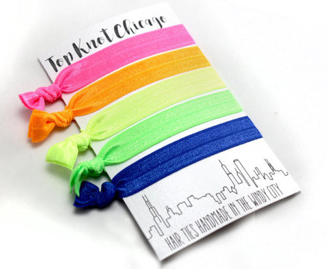 HAIR TIES - TKC - NEON