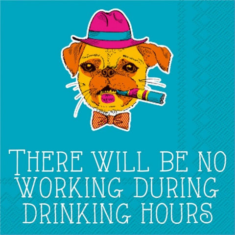 NAPKINS - RAB -  NO WORKING DURING....