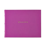 GUEST BOOK - GI - FAUX LEATHER