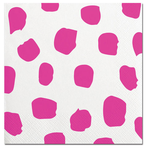 NAPKINS - SL - PINK DOTS