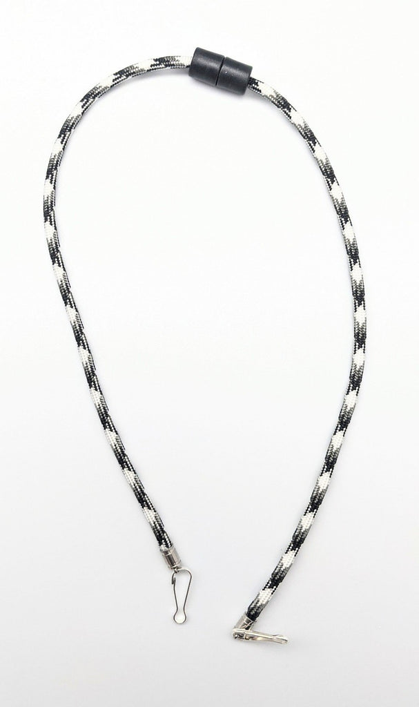 FACE MASK LANYARD - BFS -  BREAKAWAY ADULT GREY PATTERN