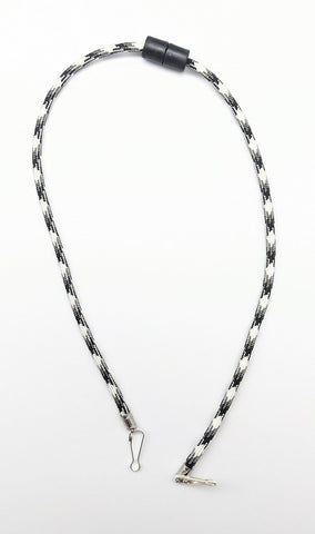 FACE MASK LANYARD - BFS -  BREAKAWAY CHILD GREY PATTERN