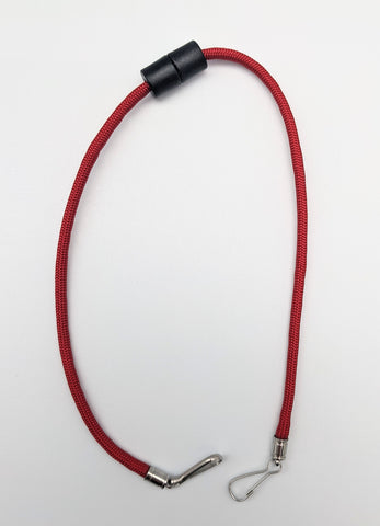 FACE MASK LANYARD - BFS -  BREAKAWAY CHILD RED