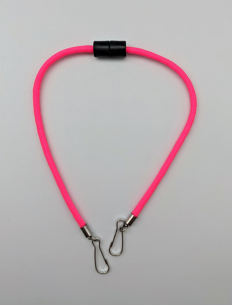 FACE MASK LANYARD - BFS -  BREAKAWAY CHILD HOT PINK