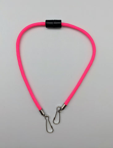 FACE MASK LANYARD - BFS -  BREAKAWAY CHILD HOT PINK