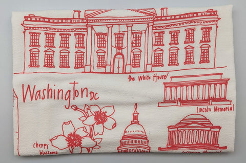 TEA TOWEL - GCT - DC LANDMARKS TEA TOWEL