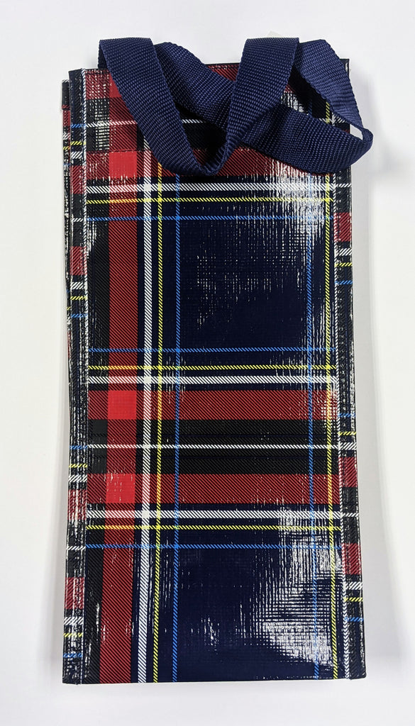 WINE BAG - TD - MAD FOR PLAID