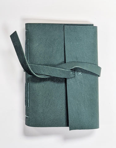 JOURNAL - ASP - LEATHER JOURNAL HUNTER GREEN