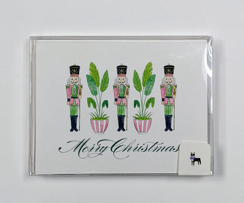 BOXED CHRISTMAS CARDS- DWH - NUTCRACKERS AND PALMS