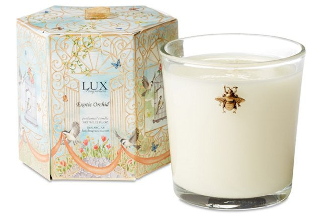 GIFT CANDLE - LF - 12 OZ EXOTIC ORCHID CANDLE