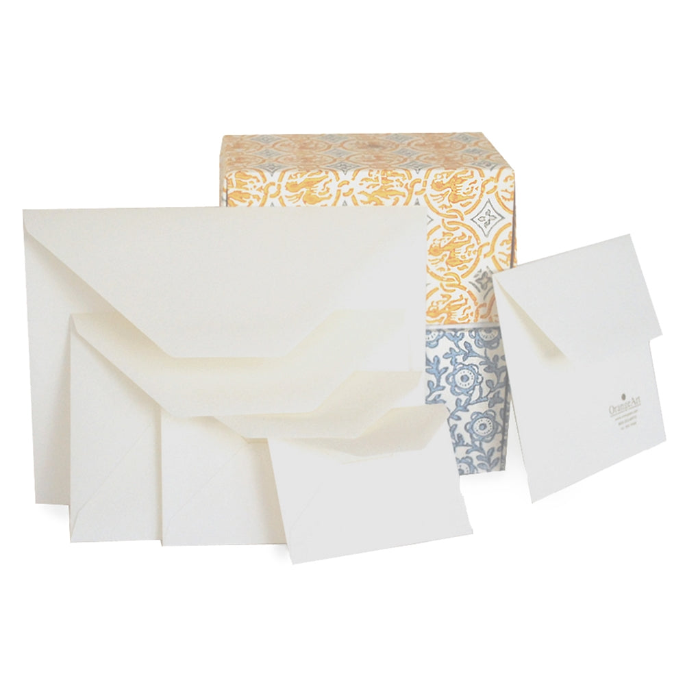 BOXED ENVELOPES - OA - MEDIOEVALIS ENVELOPES- IVORY