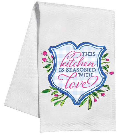 KITCHEN TOWEL- RAB- SEASONED WITH LOVE