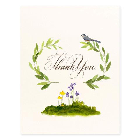 SYLVAN THANK YOU - GREETING CARD