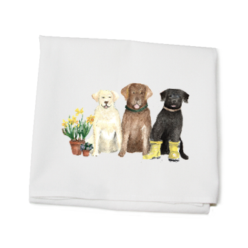 KITCHEN TOWEL - TLD - THREE LABS SPRING