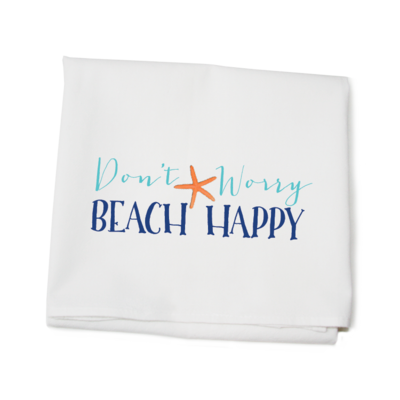 KITCHEN TOWEL - TLD - BEACH HAPPY