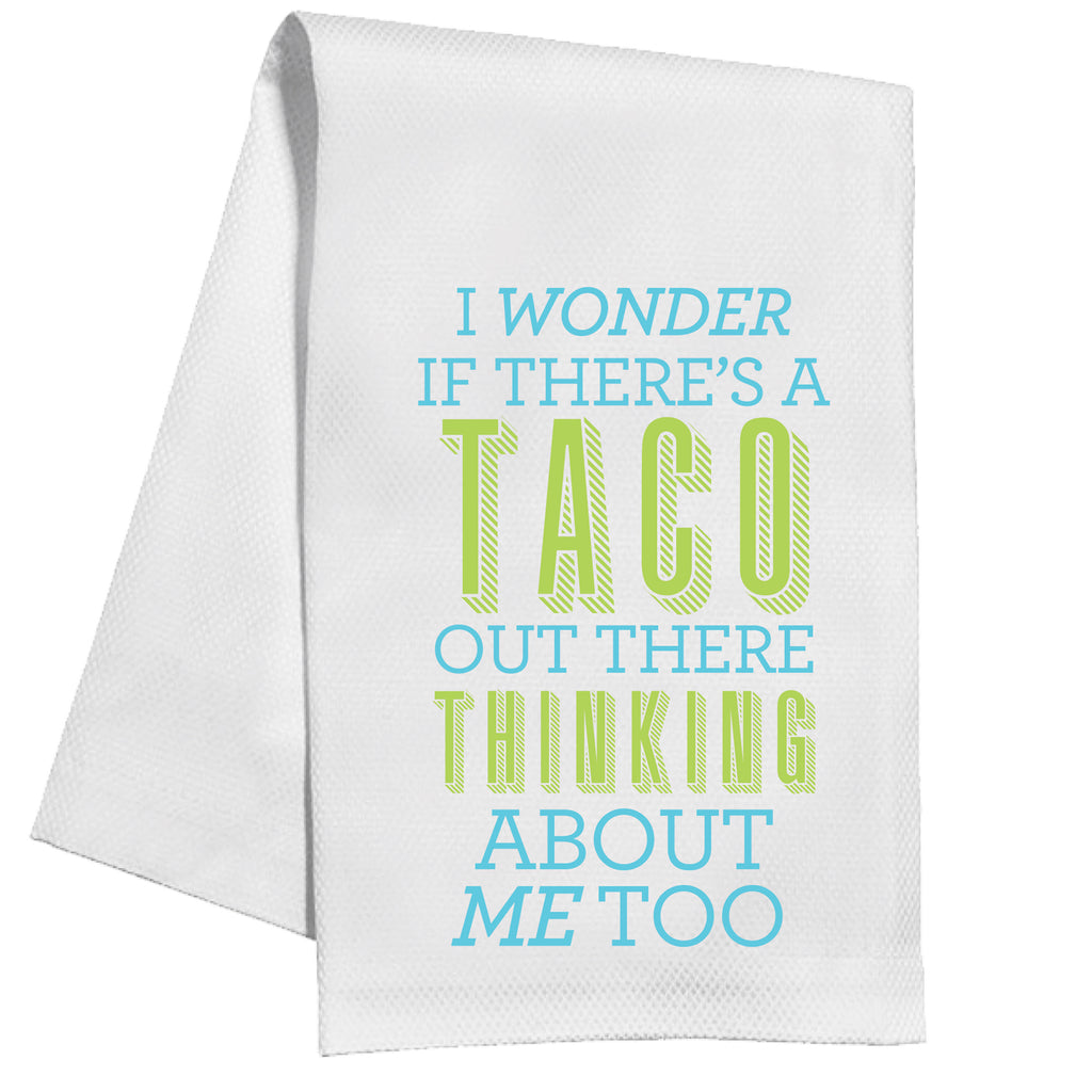 KITCHEN TOWEL -RAB- TACO THINKING ABOUT ME