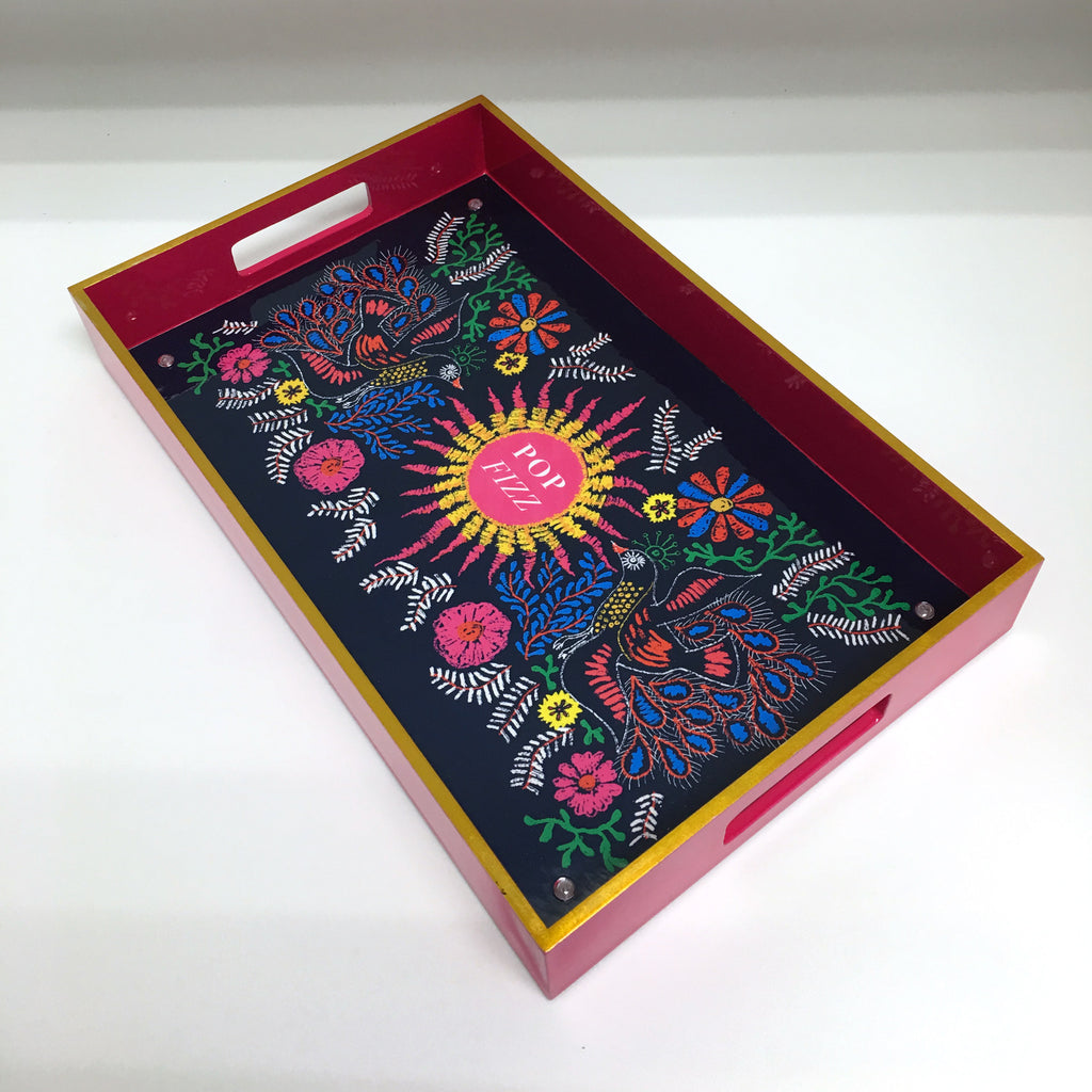 TRAY -PT- POP FIZZ - LACQUER