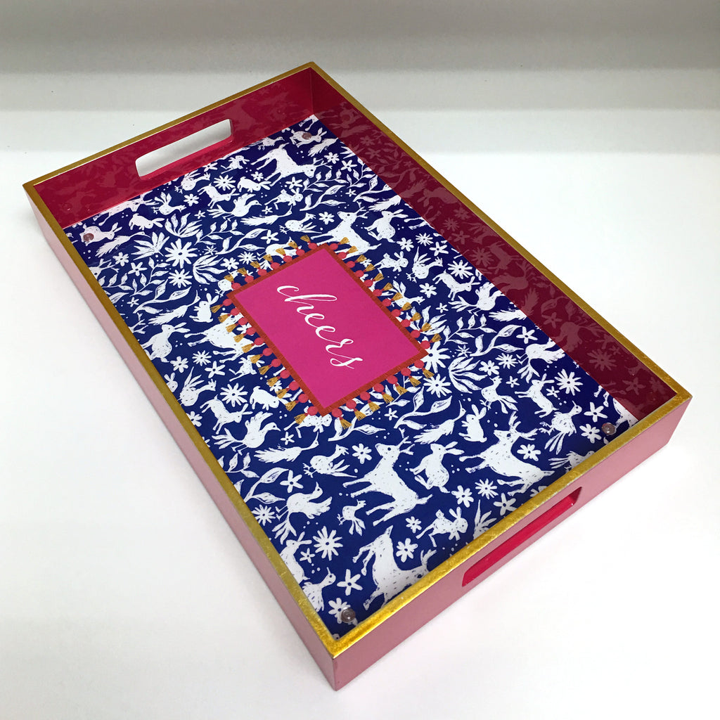TRAY - PT - CHEERS - LACQUER