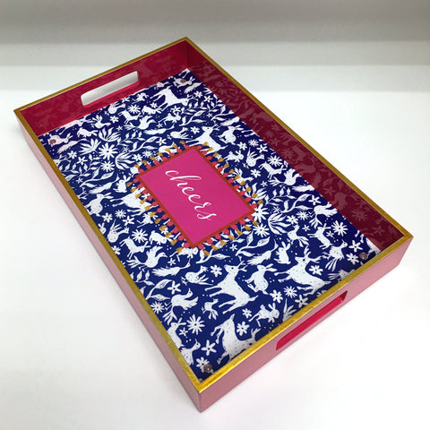 TRAY - PT - CHEERS - LACQUER