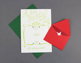 GIFT CARD - CBL - A LITTLE HOLIDAY TREAT LETTERPRESSED