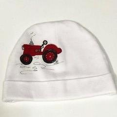NEWBORN HAT -DBB- TRACTOR